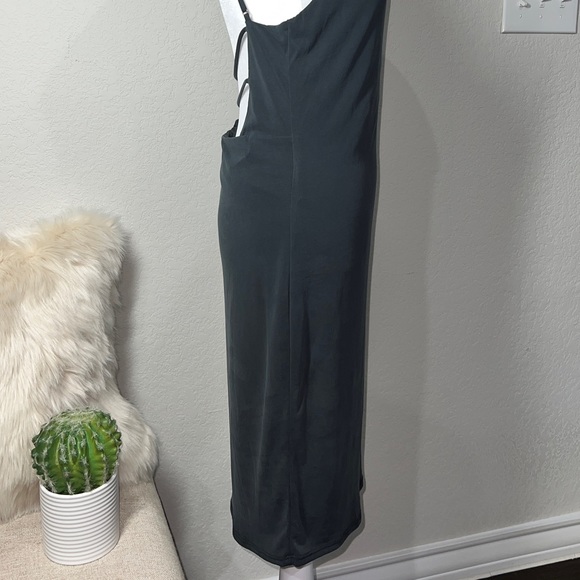 Lulu’s Who Do You Love? Washed Black Bodycon Dress Size large - Picture 9 of 10